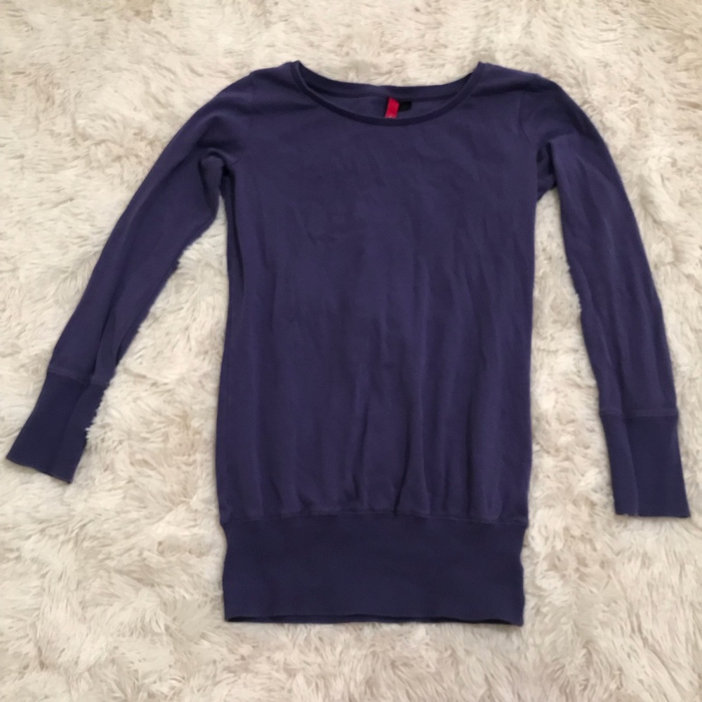 Purple Long Sleeve H&M Sweater